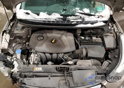 2016 Hyundai Elantra Se from USA, damaged, VIN 5NPDH4AE0GH734694